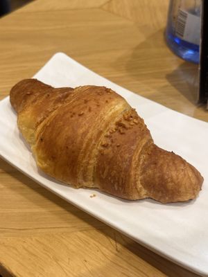 mango jam filled vegan croissant   at Bar Del Chiostro in Naples