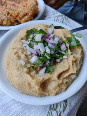 Fava at Platanos Taverna in Athens