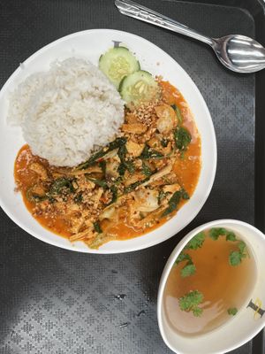 Stir fry tofu with chilli pastee  at Lio's Kitchen in Bangkok