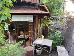 Garden (outside seating available) at WAHA in Tokyo