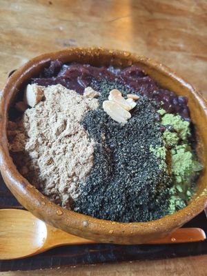 vegan Bingsu at Dahwawon 다화원 in Jeonju