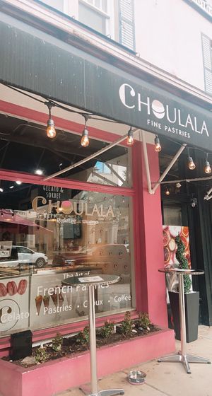 outside   at Choulala Fine Pastries in Winter Park