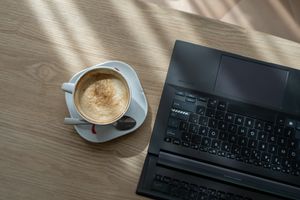 Coffee from the place at ArcheVita in Warsaw