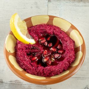 Randen-Hummus

Püree aus Randen und Kichererbsen at Allresto Beirut in Bern