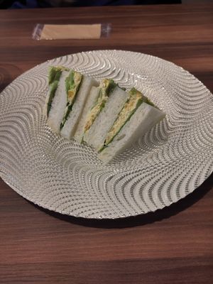 'egg' sandwich at MERCY Vegan Factory in Osaka