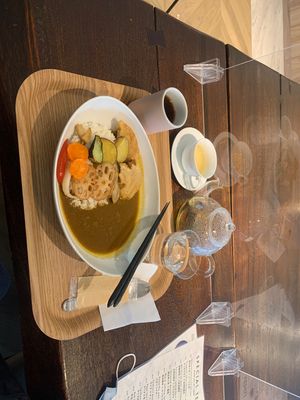 Wonderful Curry!  at MERCY Vegan Factory in Osaka