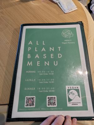  at MERCY Vegan Factory in Osaka
