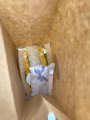 They put a little frozen brick in our takeaway bag. Amazing service!!!  at MERCY Vegan Factory in Osaka