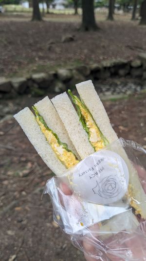 🥚🥪 no Egg Sandwich (550¥) at MERCY Vegan Factory in Osaka