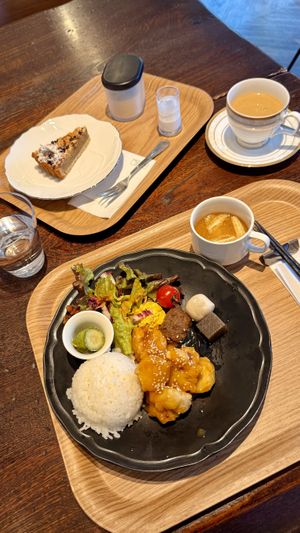 I just love it here. +great food too. and dessert! 😘  at MERCY Vegan Factory in Osaka