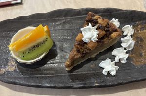 Caramel banana cake #Veganuary at MERCY Vegan Factory in Osaka