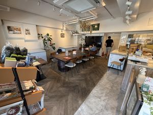 Cafe  at MERCY Vegan Factory in Osaka
