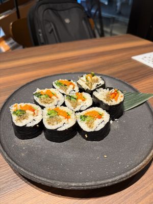 Kimbap  at MERCY Vegan Factory in Osaka
