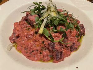 Risotto  at David Bann Restaurant in Edinburgh