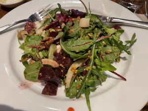 Salat  at David Bann Restaurant in Edinburgh