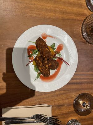 Koftas  at David Bann Restaurant in Edinburgh