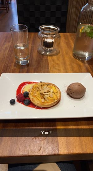   at David Bann Restaurant in Edinburgh