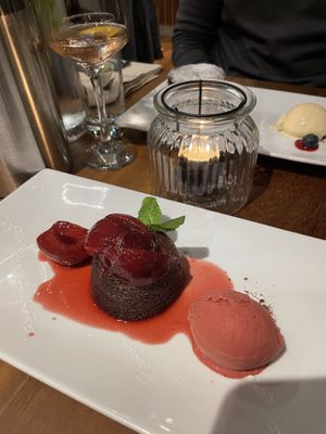   at David Bann Restaurant in Edinburgh