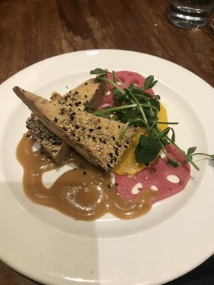   at David Bann Restaurant in Edinburgh