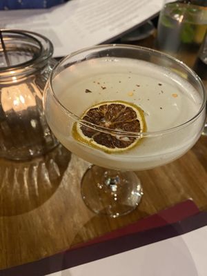 Chilli margarita #veganuary   at David Bann Restaurant in Edinburgh