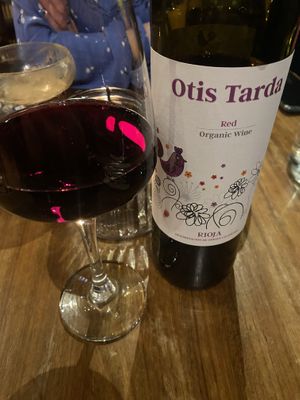 Vino Tinto  at David Bann Restaurant in Edinburgh