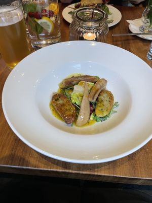   at David Bann Restaurant in Edinburgh