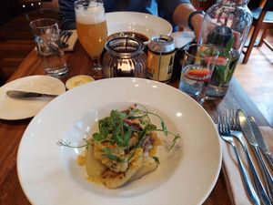 Gnocci at David Bann Restaurant in Edinburgh