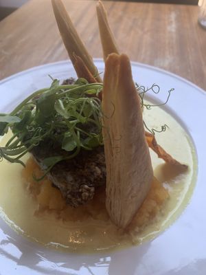 Haggis  at David Bann Restaurant in Edinburgh