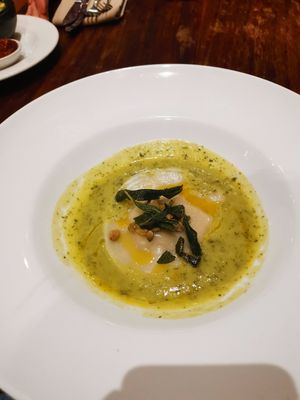 Ravioli (1) at David Bann Restaurant in Edinburgh