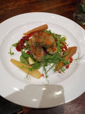 Gnocchi at David Bann Restaurant in Edinburgh