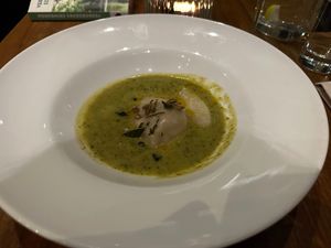 Tasty ravioli at David Bann Restaurant in Edinburgh