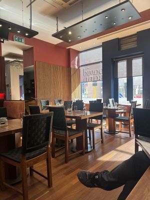   at David Bann Restaurant in Edinburgh