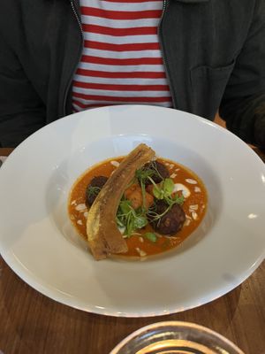   at David Bann Restaurant in Edinburgh