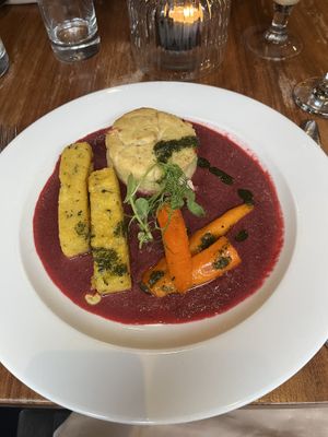   at David Bann Restaurant in Edinburgh