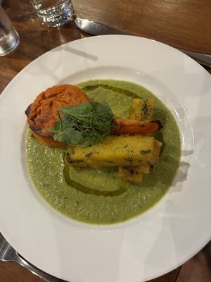   at David Bann Restaurant in Edinburgh