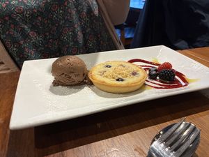   at David Bann Restaurant in Edinburgh