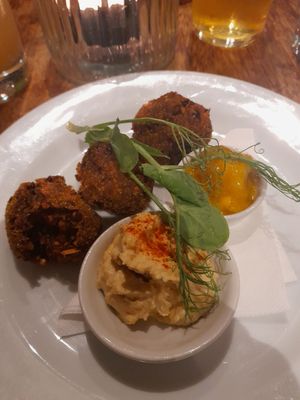 Starter at David Bann Restaurant in Edinburgh