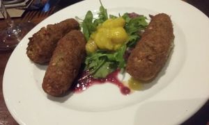 The starters are really great - very imaginative and delicious. at David Bann Restaurant in Edinburgh