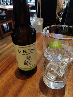 Kombucha at David Bann Restaurant in Edinburgh