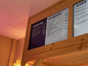 menu  at POKAWA in Nice