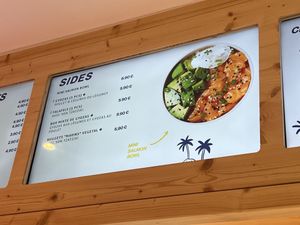 menu  at POKAWA in Nice