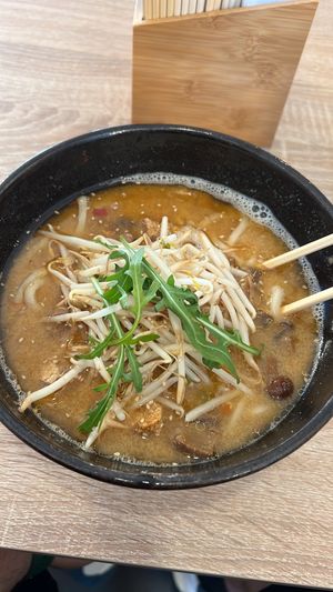 vegan ramen  at Ramen Kurose in Stuttgart