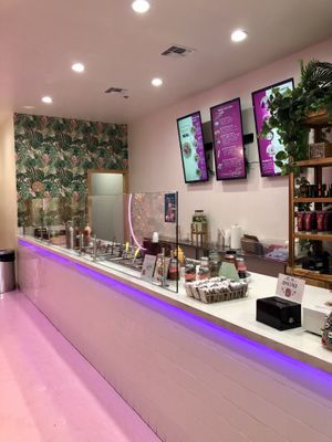 Cafeteria style for the bowls  at Kailani Poke Bowl in Brownsville