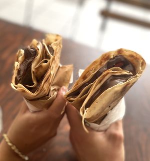   at Valentino Crepes in Thessaloniki