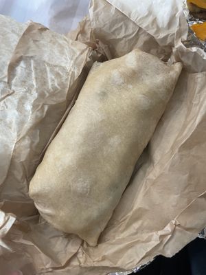 Breakfast burrito   at East Village Cafe in Monterey