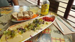 EASY SUMMER: ¡Cremoso Humus que me sorprendió! at MMVF in Alcorcon