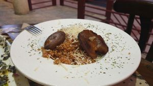 RISOTTO de Quinoa y Remolacha. at MMVF in Alcorcon