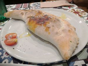 Calzone at MMVF in Alcorcon