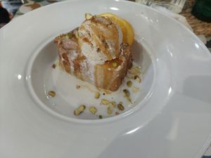 Desserts / Tangerine cake at MMVF in Alcorcon