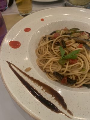   at Agrimia Restaurant in Crete